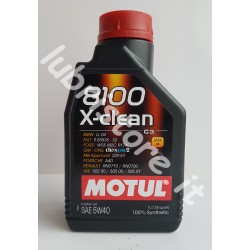 Motul 8100 X-Clean GEN2 5W40