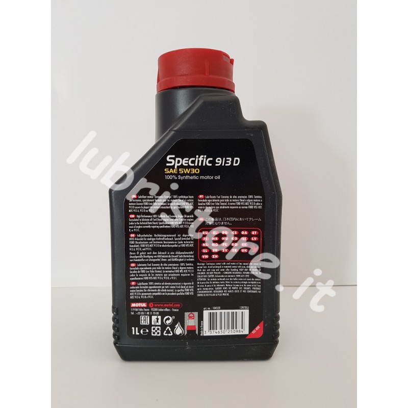 Motul SPECIFIC 913 D 5W30 1L sintetico